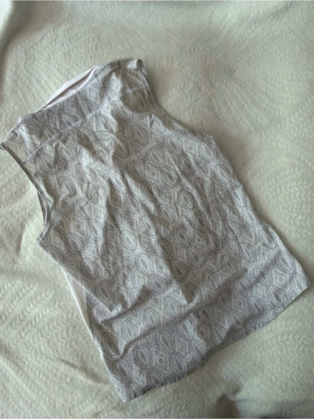 Foray Golf Sleeveless Button Down Polo Shirt White Size Small - Picture 3 of 6